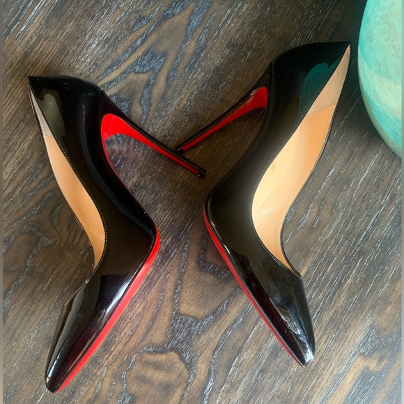 Christian Louboutin Shoes - Christian Louboutin So Kate 120mm black patent leather pumps sz 37.5